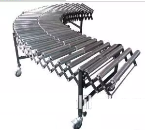 Banda Transportadora De Rodillos Ajustable 1M