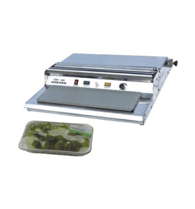 Envolvedora de Mesa Para Charolas con Strech Film Manual HW-450