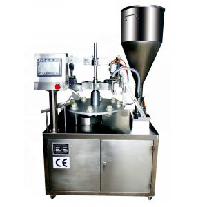 Selladora De Tubos Colapsibles O Deprecibles Con Llenado Automatico