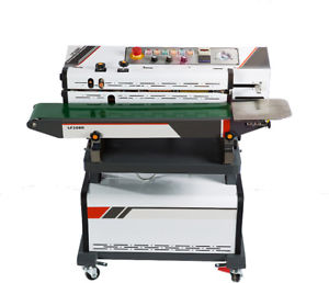 Selladora de Banda continua LF1080B Inyeccion a Gas y Vacio